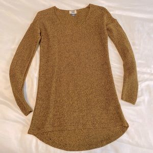 Mustard Yellow/Brown Sweater